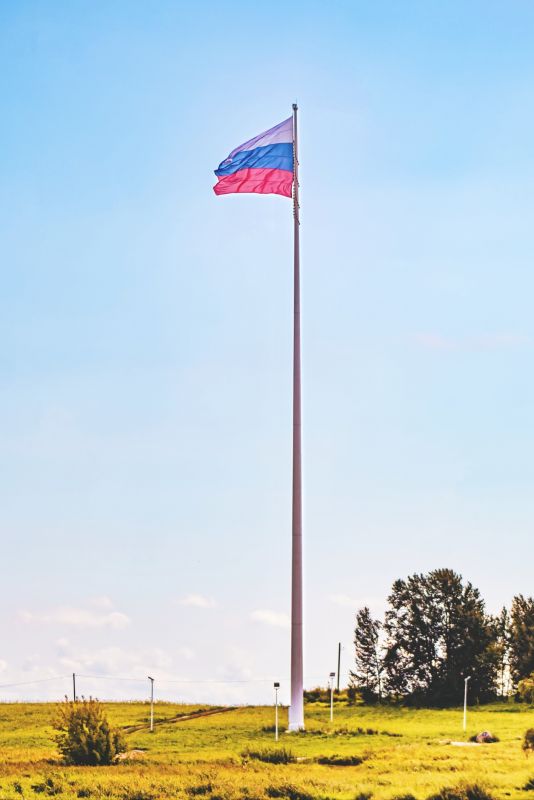 High-Quality Flagpole Setup